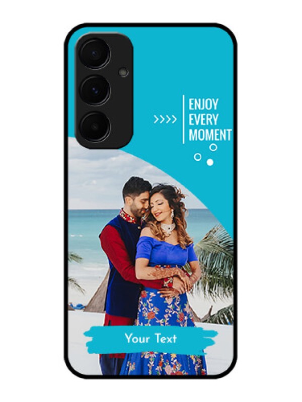 Custom Galaxy A55 5G Custom Metal Phone CaseHappy Moment Design