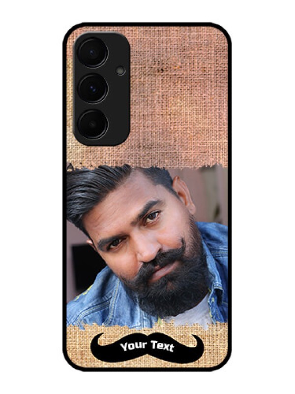 Custom Galaxy A55 5G Custom Metal Phone CaseWith Texture Design