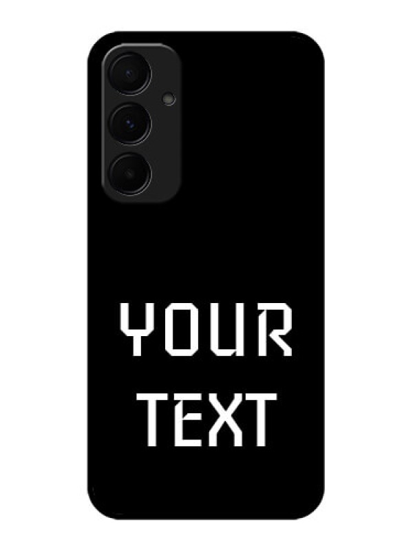 Custom Galaxy A55 5G Custom Metal Phone CaseYour Name Design