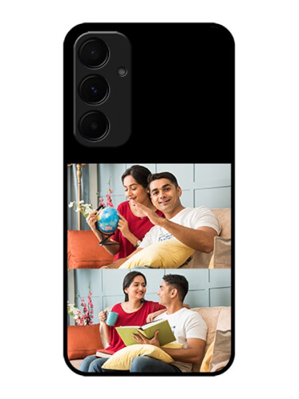 Custom Galaxy A55 5G Custom Metal Phone Case2 Images Design