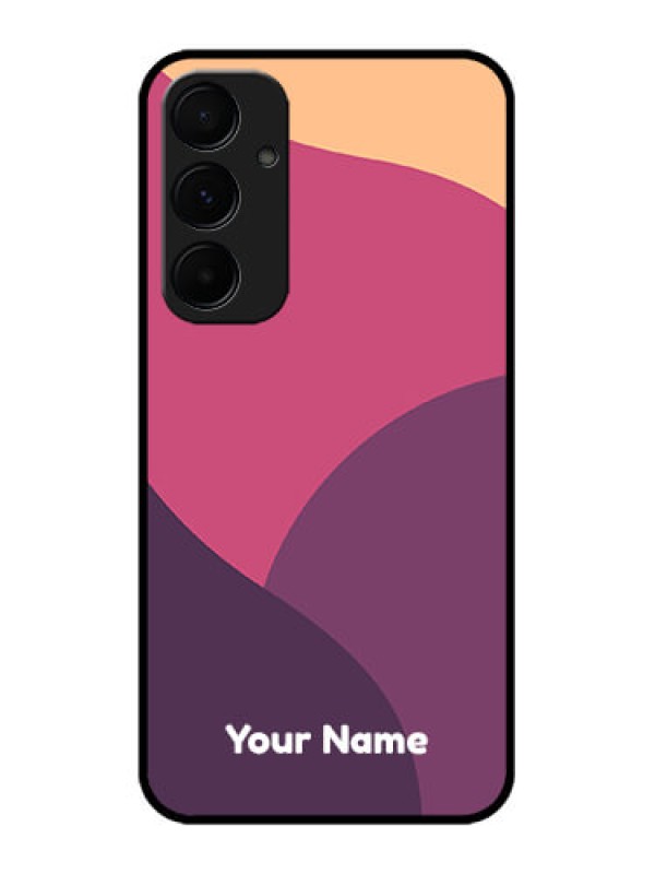 Custom Galaxy A55 5G Custom Metal Phone CaseMixed Multi - Colour Abstract Art Design