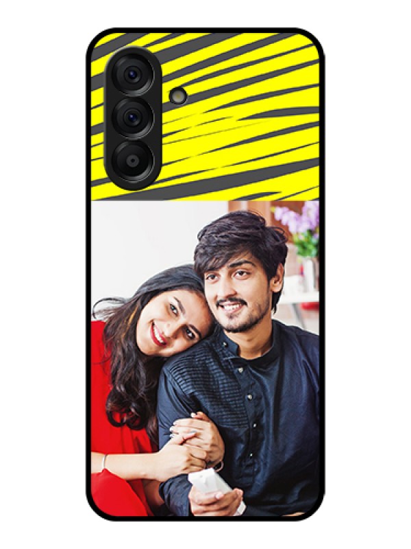 Custom Galaxy A56 5G Custom Metal Phone Case - Simple Diamond Design