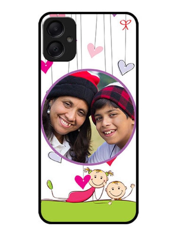 Custom Galaxy F05 Custom Metal Phone Case - Cute Kids Phone Case Design