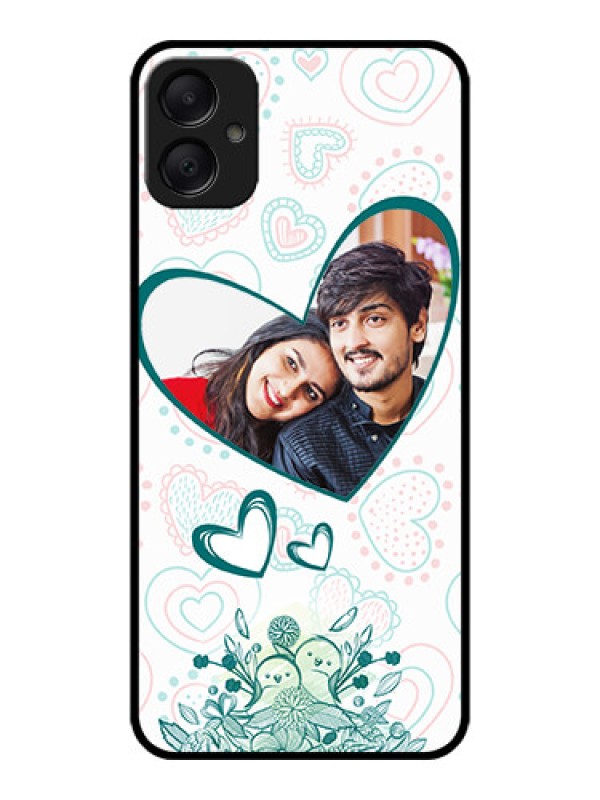 Custom Galaxy F05 Custom Metal Phone Case - Premium Couple Design