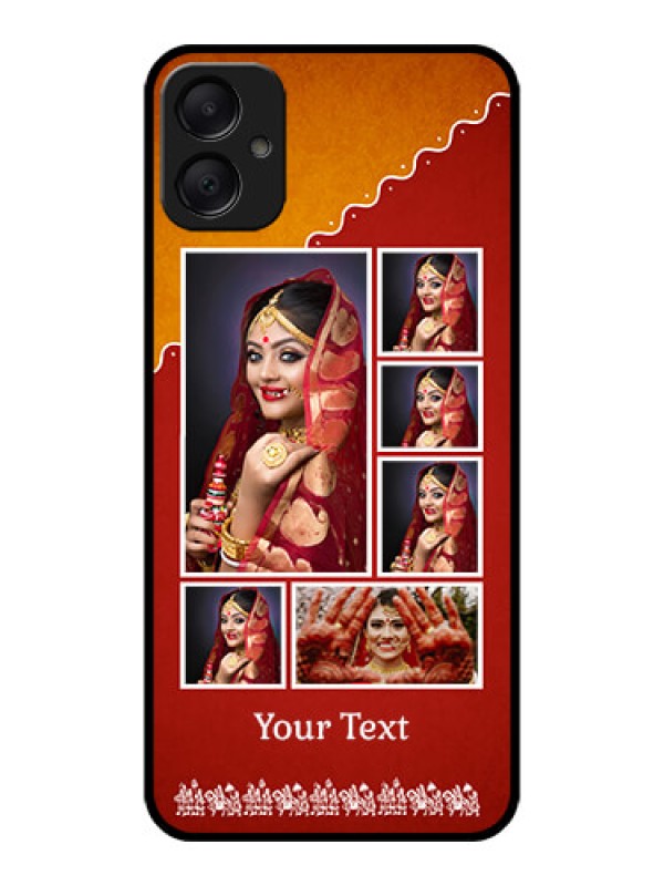 Custom Galaxy F05 Custom Metal Phone Case - Wedding Pic Upload Design