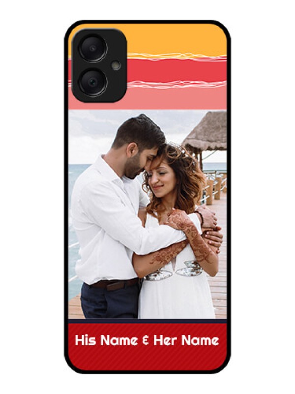 Custom Galaxy F05 Custom Metal Phone Case - Colorful Case Design