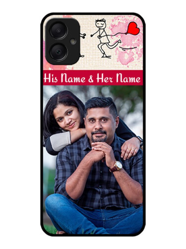 Custom Galaxy F05 Custom Metal Phone Case - You And Me Case Design