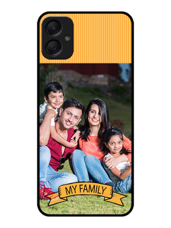 Custom Galaxy F05 Custom Metal Phone Case - My Family Design