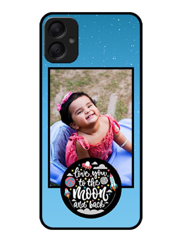 Custom Galaxy F05 Custom Metal Phone Case - Wave Pattern Colorful Design