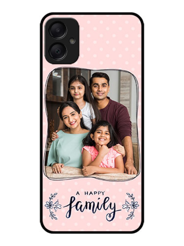 Custom Galaxy F05 Custom Metal Phone Case - Family With Dots Design