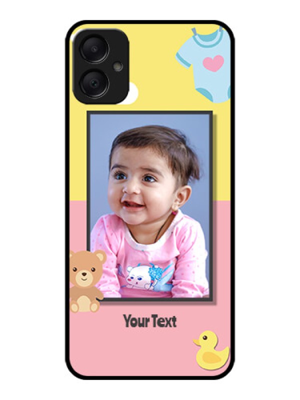 Custom Galaxy F05 Custom Metal Phone Case - Kids 2 Color Design