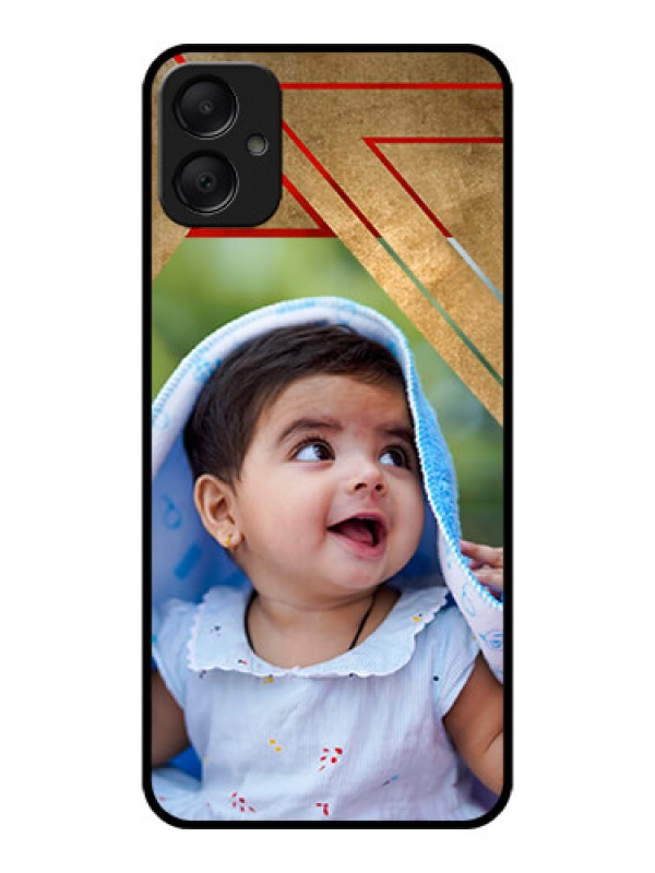 Custom Galaxy F05 Custom Metal Phone Case - Gradient Abstract Texture Design