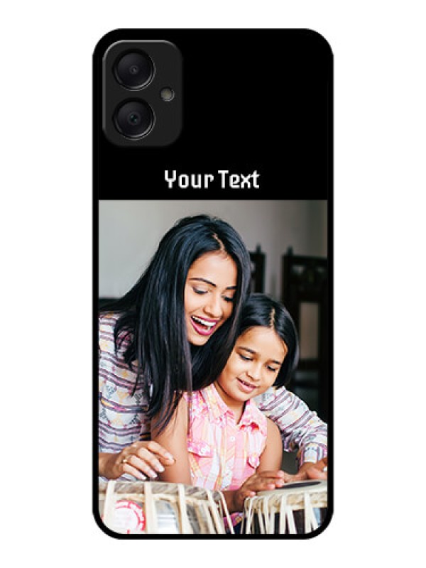 Custom Galaxy F05 Custom Metal Phone Case - Photo With Name Design