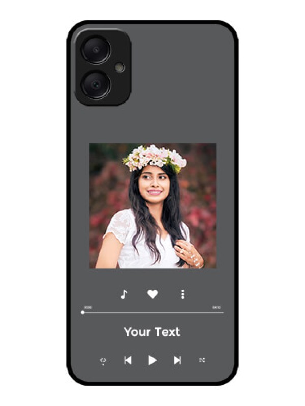 Custom Galaxy F05 Custom Metal Phone Case - Play The Music Design