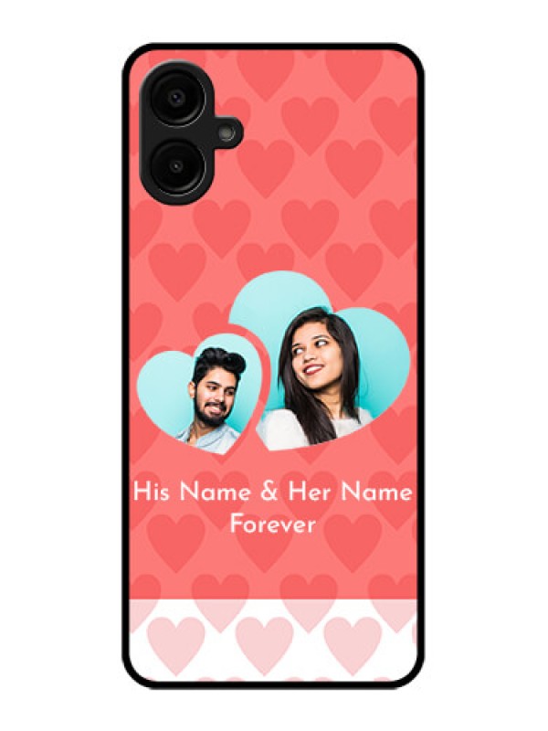 Custom Samsung Galaxy F06 Custom Metal Phone Case - Couple Pic Upload Design