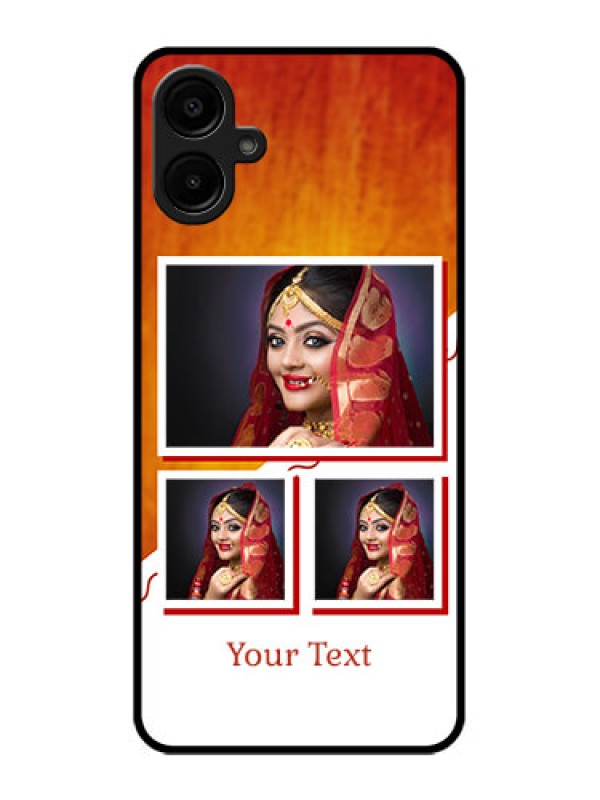 Custom Samsung Galaxy F06 Custom Metal Phone Case - Wedding Memories Design