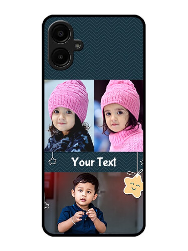 Custom Samsung Galaxy F06 Custom Metal Phone Case - Hanging Stars Design