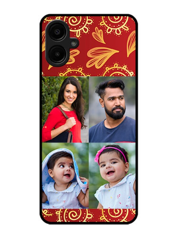 Custom Samsung Galaxy F06 Custom Metal Phone Case - 4 Image Traditional Design