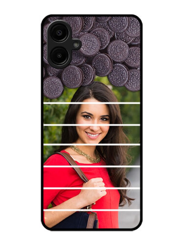 Custom Samsung Galaxy F06 Custom Metal Phone Case - With Oreo Biscuit Design