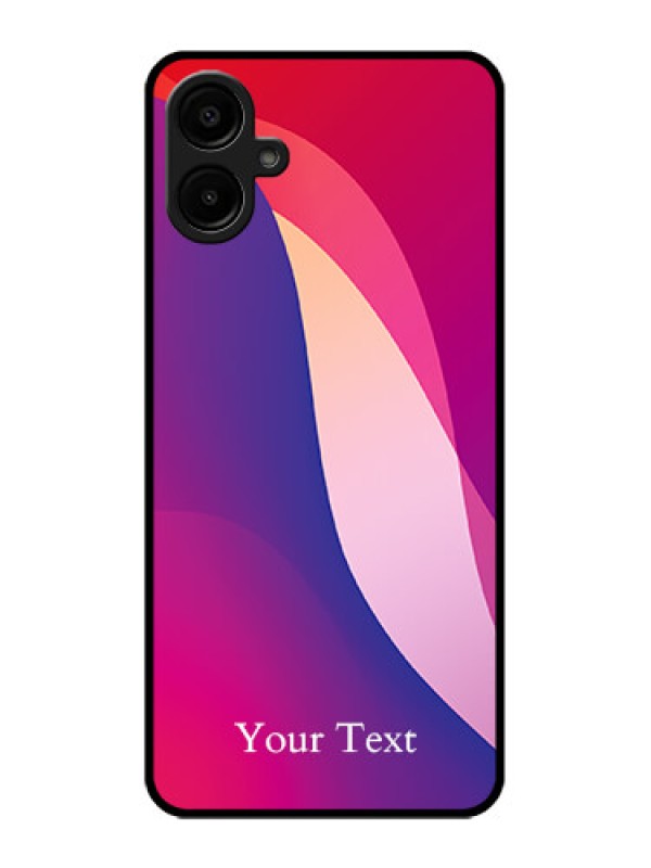 Custom Samsung Galaxy F06 Custom Metal Phone Case - Digital Abstract Overlap Design