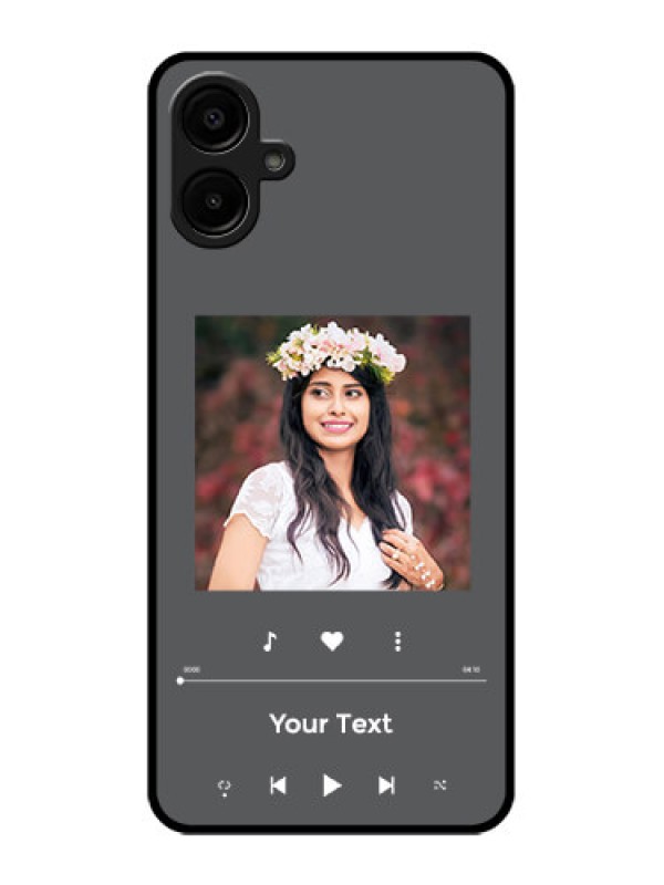 Custom Samsung Galaxy F06 Custom Metal Phone Case - Play The Music Design