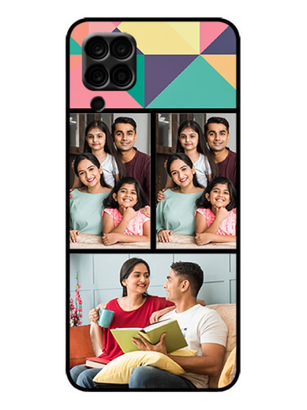 Custom Galaxy F12 Custom Metal Phone Case - Bulk Pic Upload Design