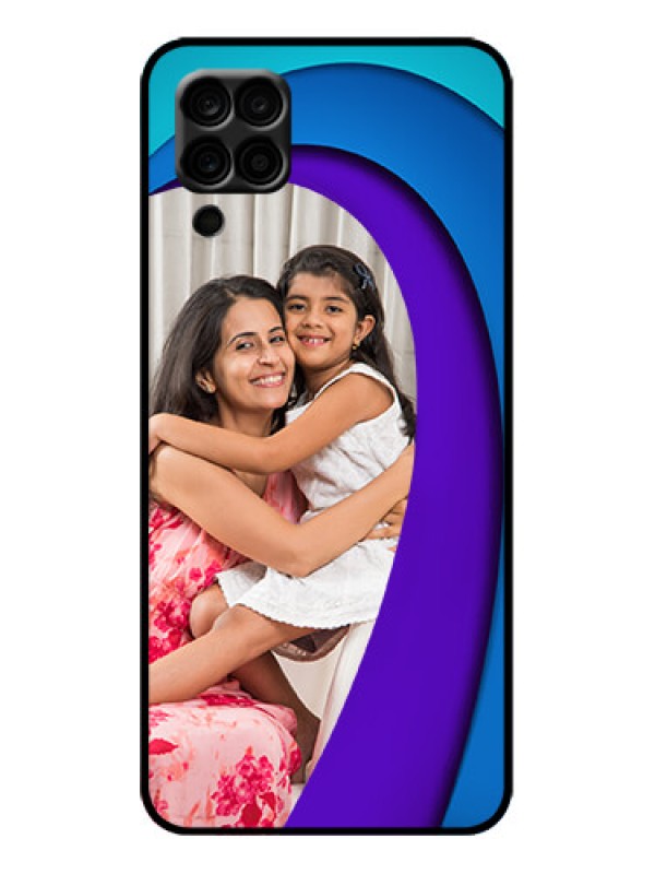 Custom Galaxy F12 Custom Metal Phone Case - Simple Pattern Design