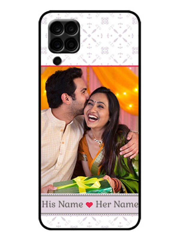 Custom Galaxy F12 Custom Metal Phone Case - With Photo And Ethnic Design