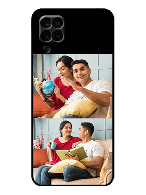 Custom Galaxy F12 Custom Metal Phone Case - 2 Images Design