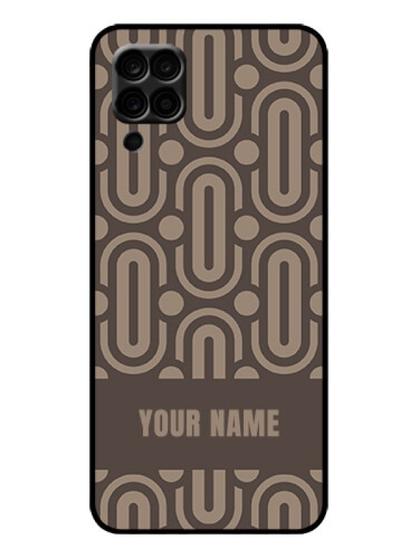 Custom Galaxy F12 Custom Metal Phone Case - Captivating Zero Pattern Design