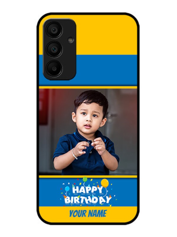 Custom Galaxy F15 5G Custom Metal Phone Case - Birthday Wishes Design