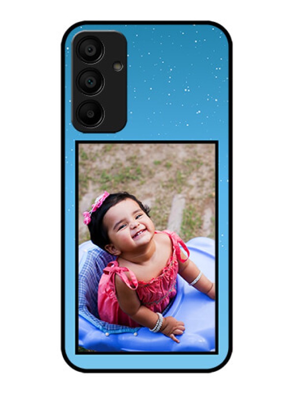 Custom Galaxy F15 5G Custom Metal Phone Case - Wave Pattern Colorful Design