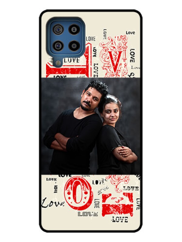 Custom Galaxy F22 Custom Metal Phone Case - Trendy Love Design Case