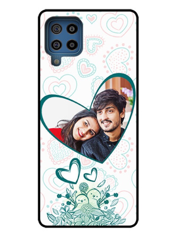 Custom Galaxy F22 Custom Metal Phone Case - Premium Couple Design