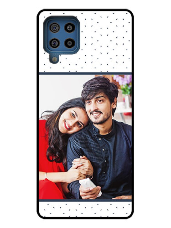 Custom Galaxy F22 Custom Metal Phone Case - Premium Dot Design