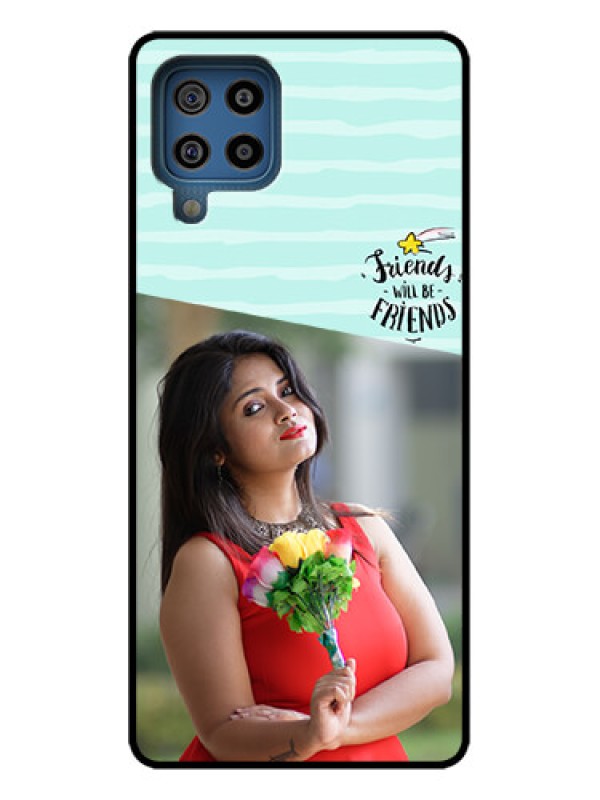 Custom Galaxy F22 Custom Metal Phone Case - Friends Picture Icon Design