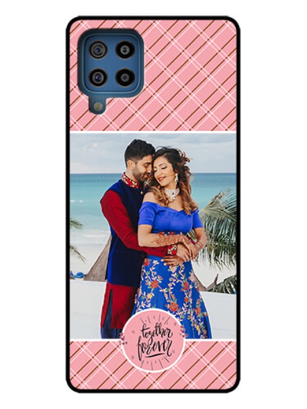 Custom Galaxy F22 Custom Metal Phone Case - Together Forever Design