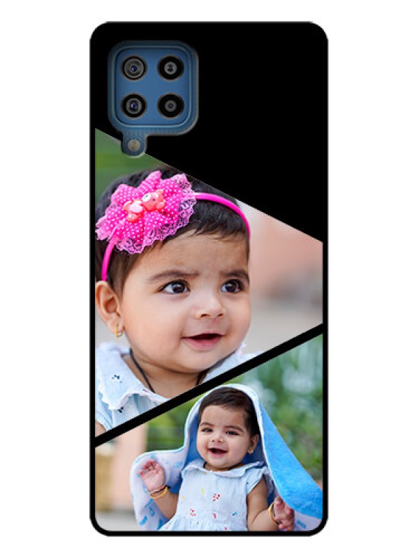 Custom Galaxy F22 Custom Metal Phone Case - Semi Cut Design