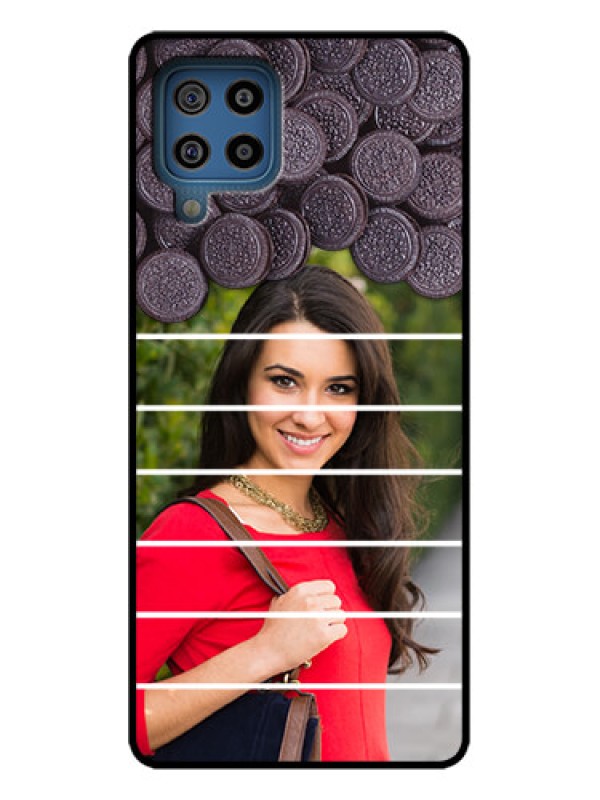 Custom Galaxy F22 Custom Metal Phone Case - With Oreo Biscuit Design