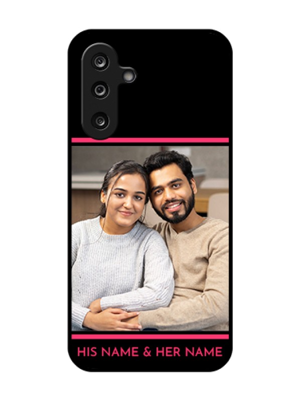 Custom Samsung Galaxy F36 5G Custom Metal Phone Case - With Add Text Design