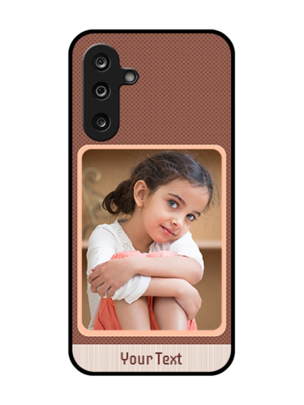 Custom Samsung Galaxy F36 5G Custom Metal Phone Case - Simple Pic Upload Design