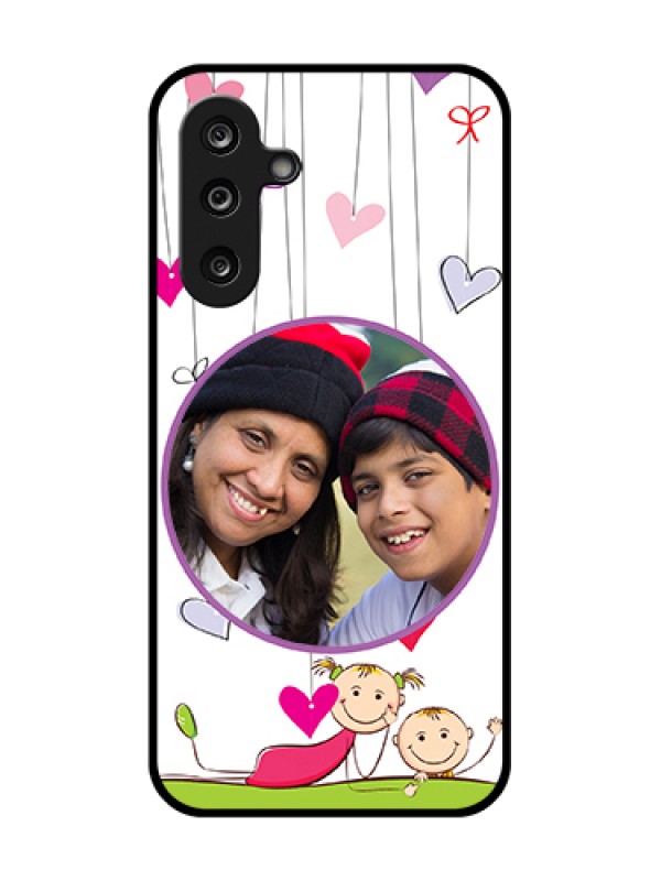 Custom Samsung Galaxy F36 5G Custom Metal Phone Case - Cute Kids Phone Case Design
