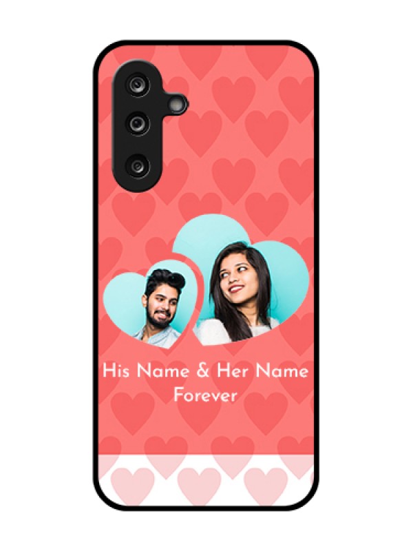 Custom Samsung Galaxy F36 5G Custom Metal Phone Case - Couple Pic Upload Design