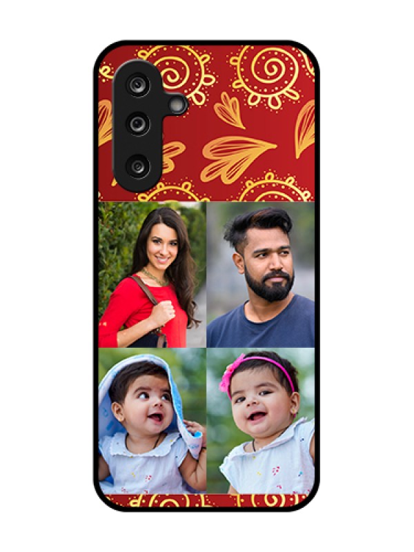 Custom Samsung Galaxy F36 5G Custom Metal Phone Case - 4 Image Traditional Design