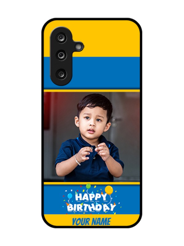 Custom Samsung Galaxy F36 5G Custom Metal Phone Case - Birthday Wishes Design