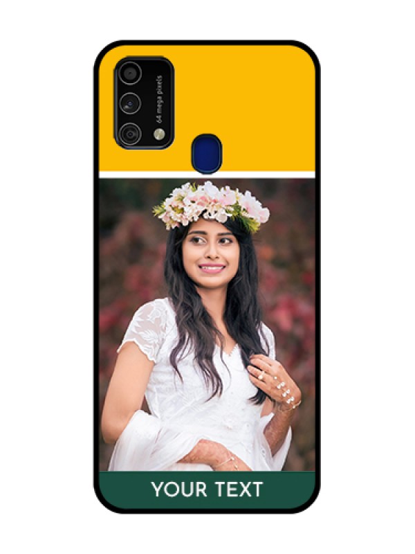 Custom Galaxy F41 Custom Metal Phone Case - Love You Design