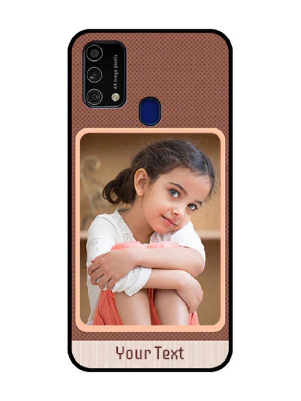 Custom Galaxy F41 Custom Metal Phone Case - Simple Pic Upload Design