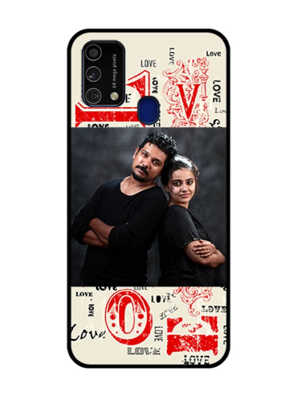 Custom Galaxy F41 Custom Metal Phone Case - Trendy Love Design Case
