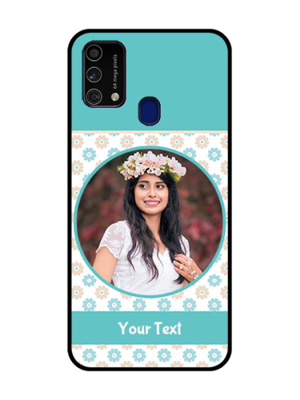 Custom Galaxy F41 Custom Metal Phone Case - Beautiful Flowers Design