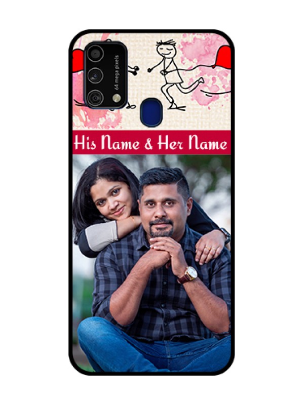 Custom Galaxy F41 Custom Metal Phone Case - You And Me Case Design